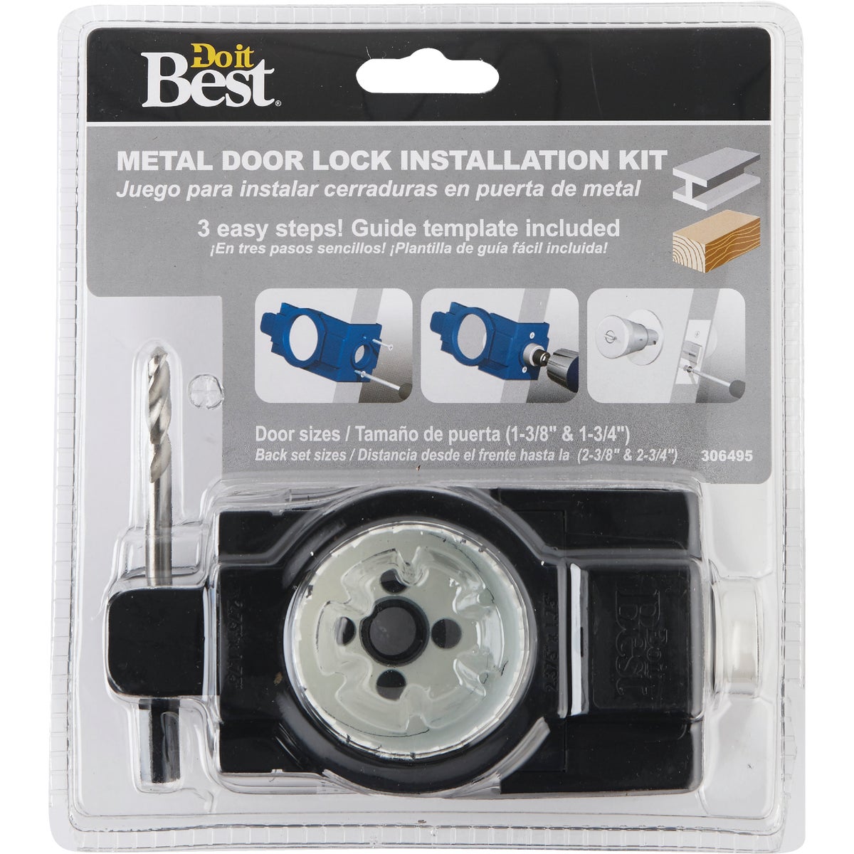 BI-METAL DOOR LOCK KIT - 301661DB by Mibro/gs