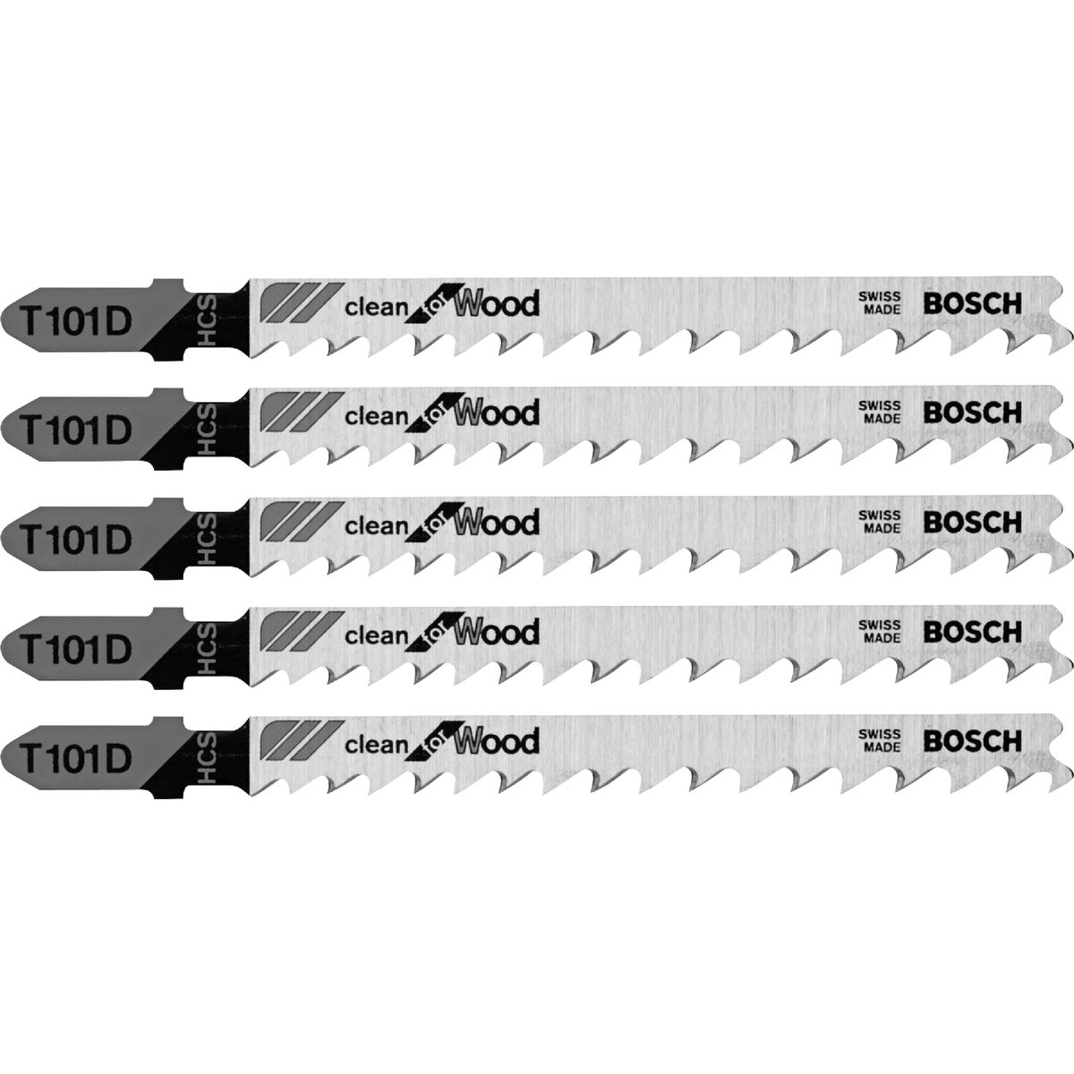 4" 6T JIG BLADE - T101D by Robt Bosch Tool Corp