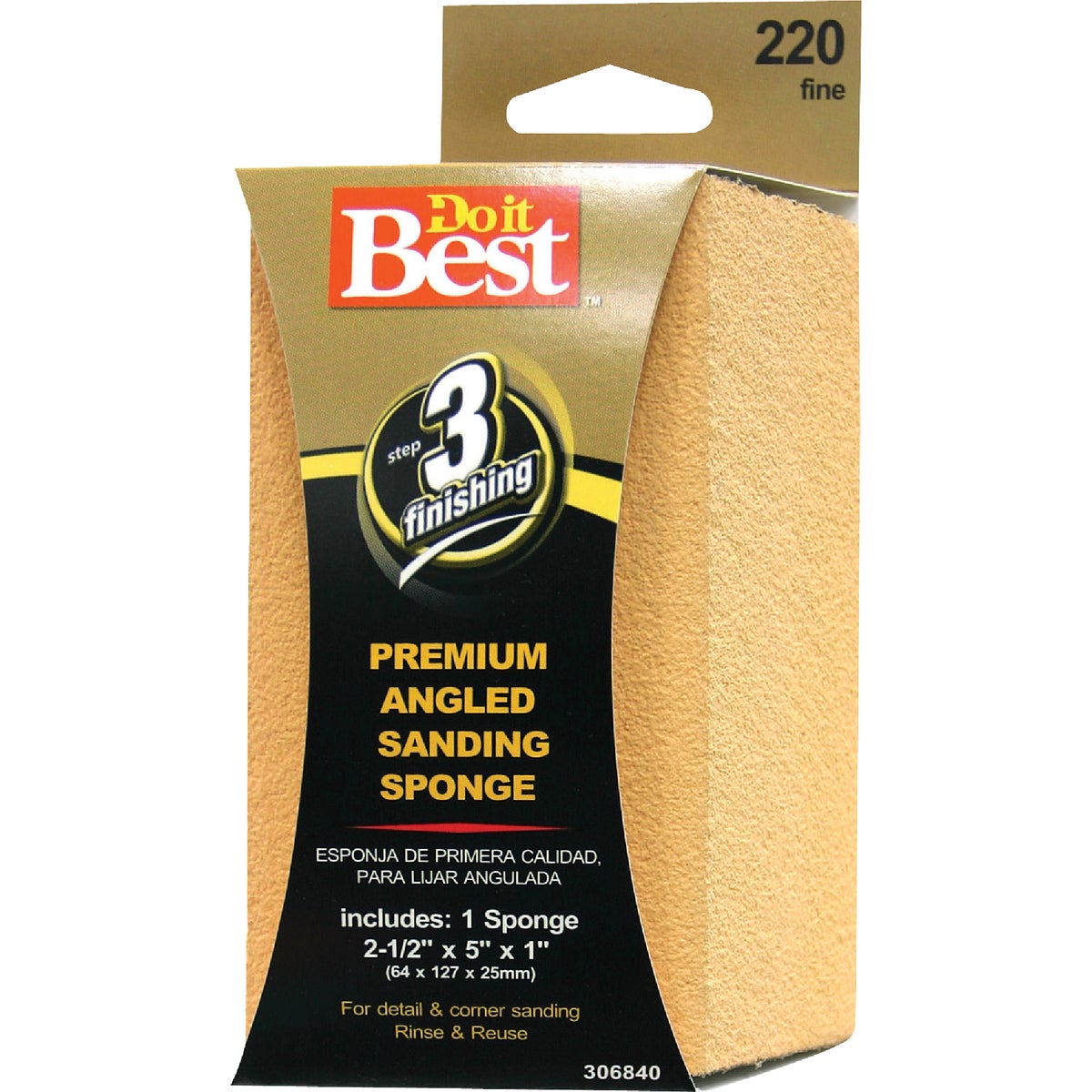 220 STEP 3 ANGLED SPONGE - 306840 by Ali Industries Inc