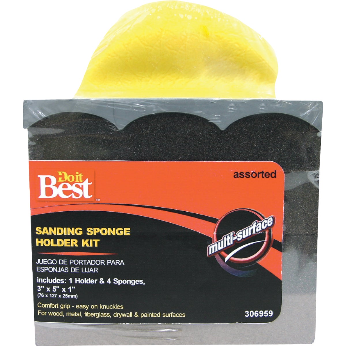 4PK ZIP SPONGE HOLDER - 306959 by Ali Industries Inc