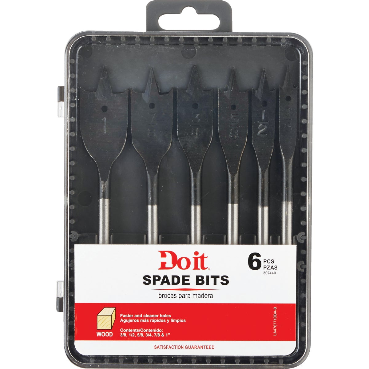 6PC SPADE BIT SET - 476771DB by Mibro/gs
