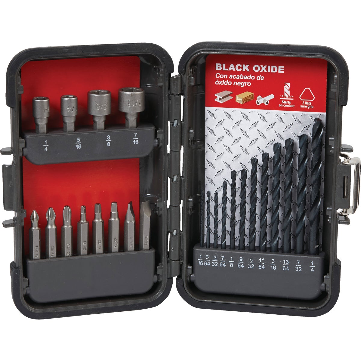 24PC DRILL/DRIVE BIT SET - 870881DB by Mibro/gs