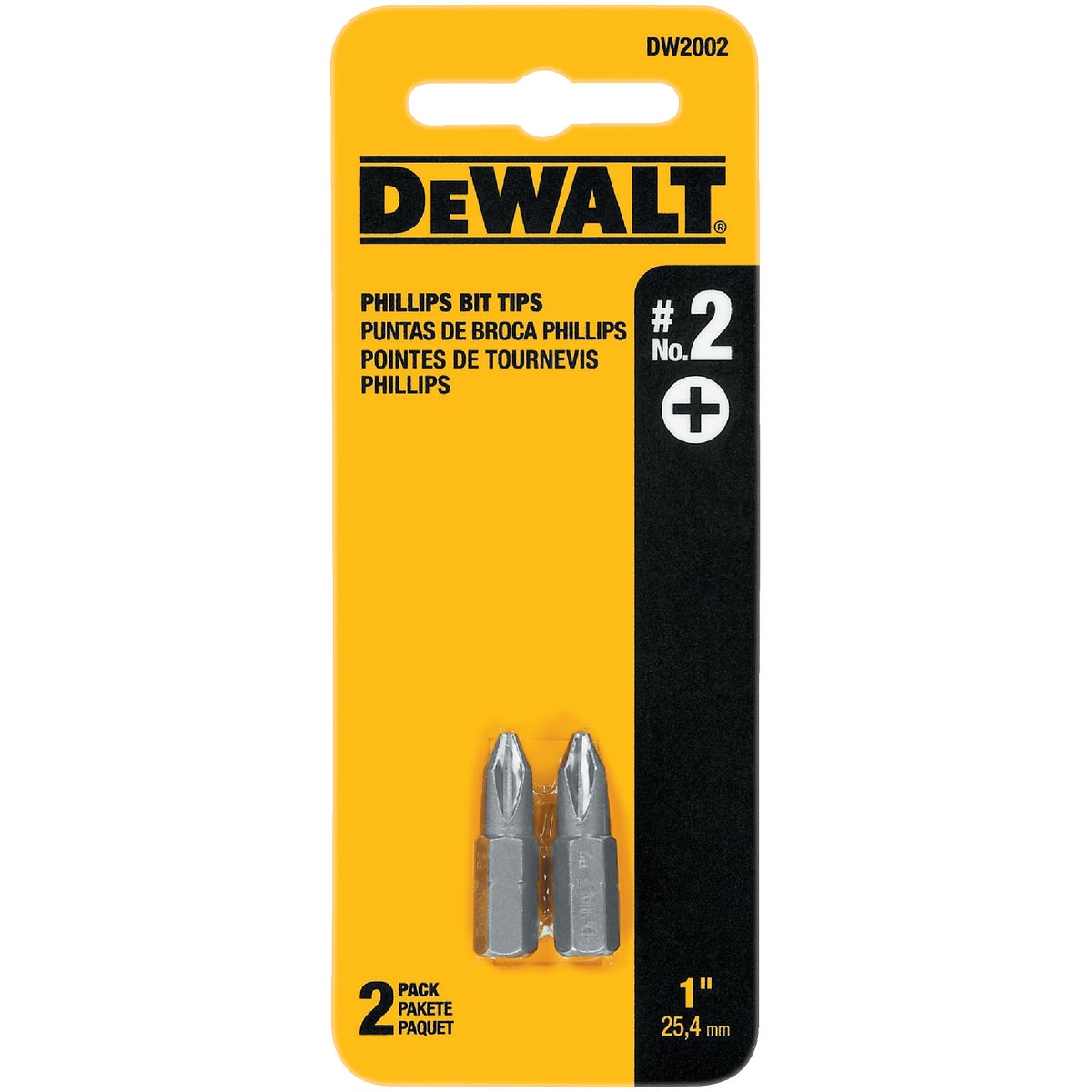 #2 1" Phil Insert Bit