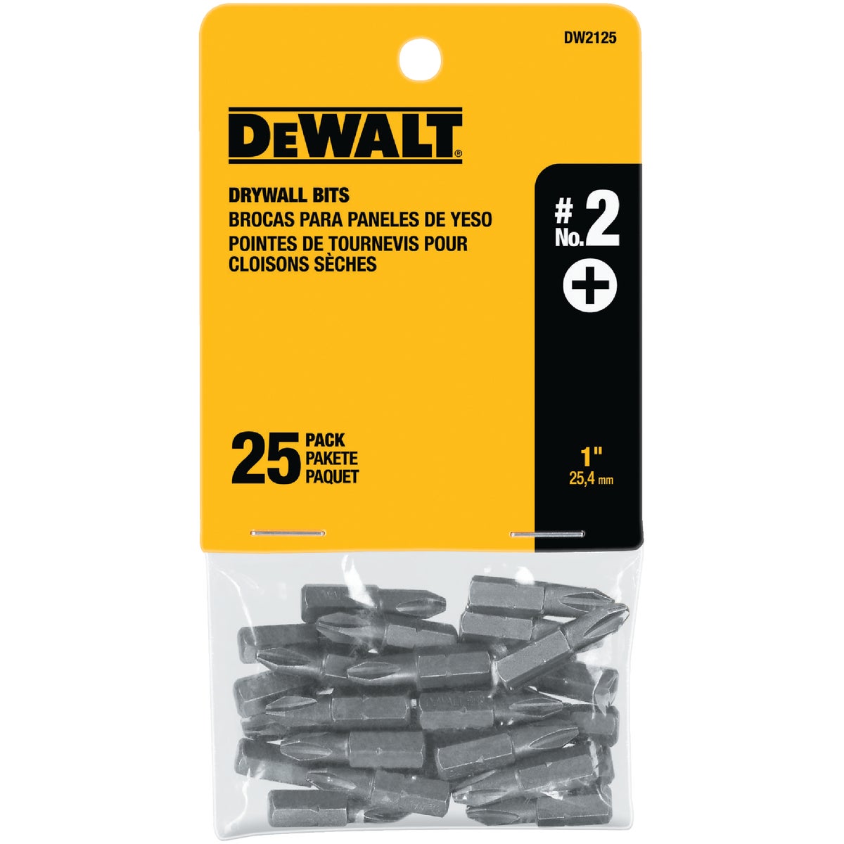 25PC DRYWALL BIT SET - DW2125 by DeWalt