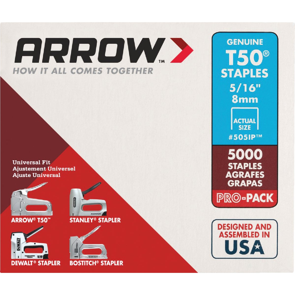 5/16" STAPLE - 505IP by Arrow Fastener Co