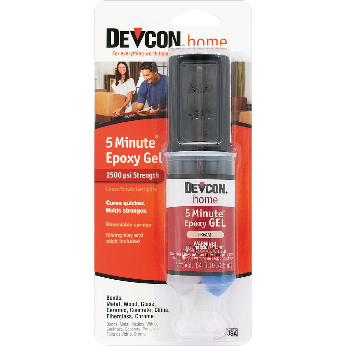 1OZ 5-MIN EPOXY GEL - 21045 by Permatex Inc