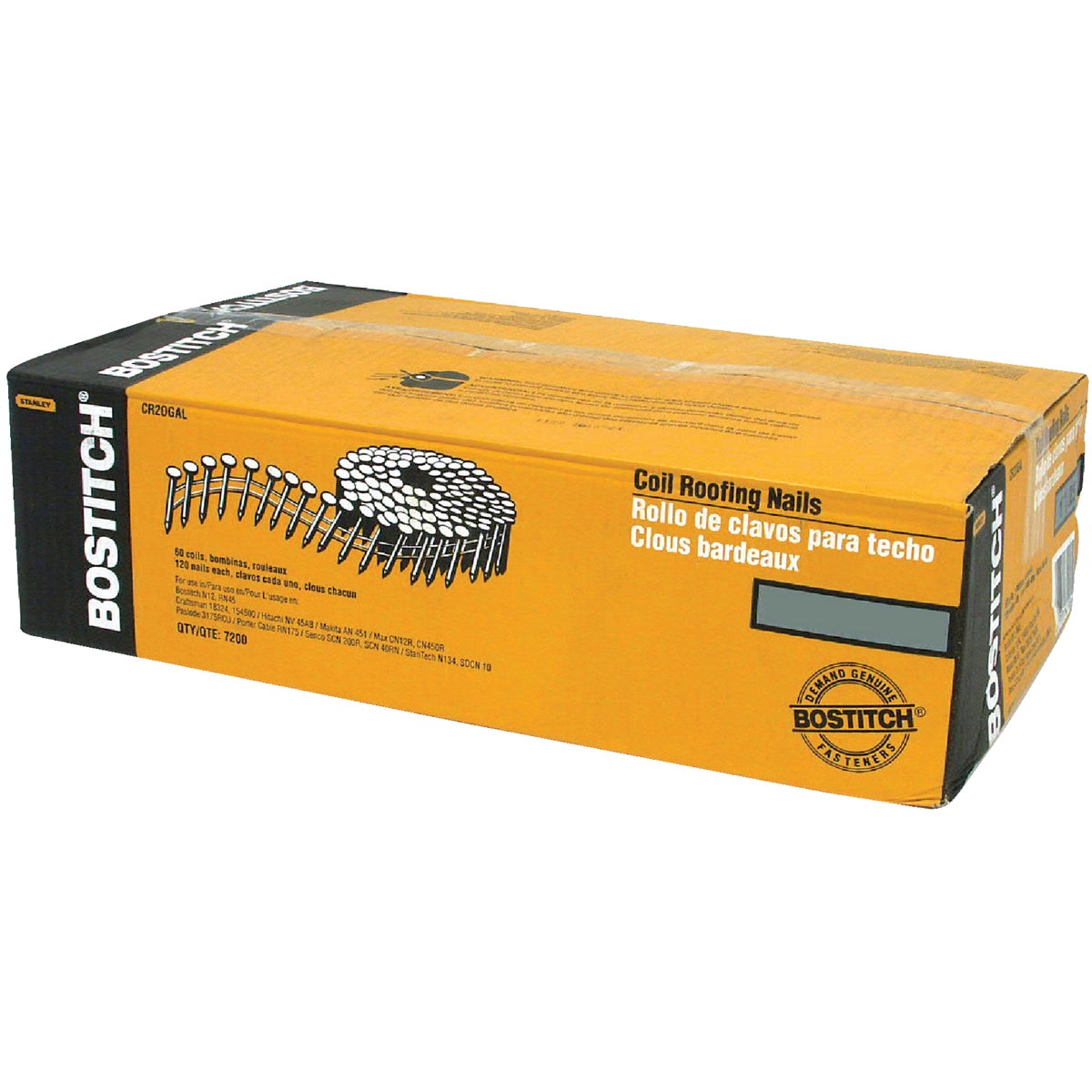 7/8" GALV COIL ROOF NAIL - CR2DCGAL by Stanley Bostitch