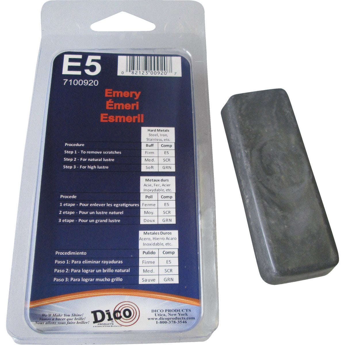 EMERY BUFFING COMPOUND - 531E5 by Dico Products Corp