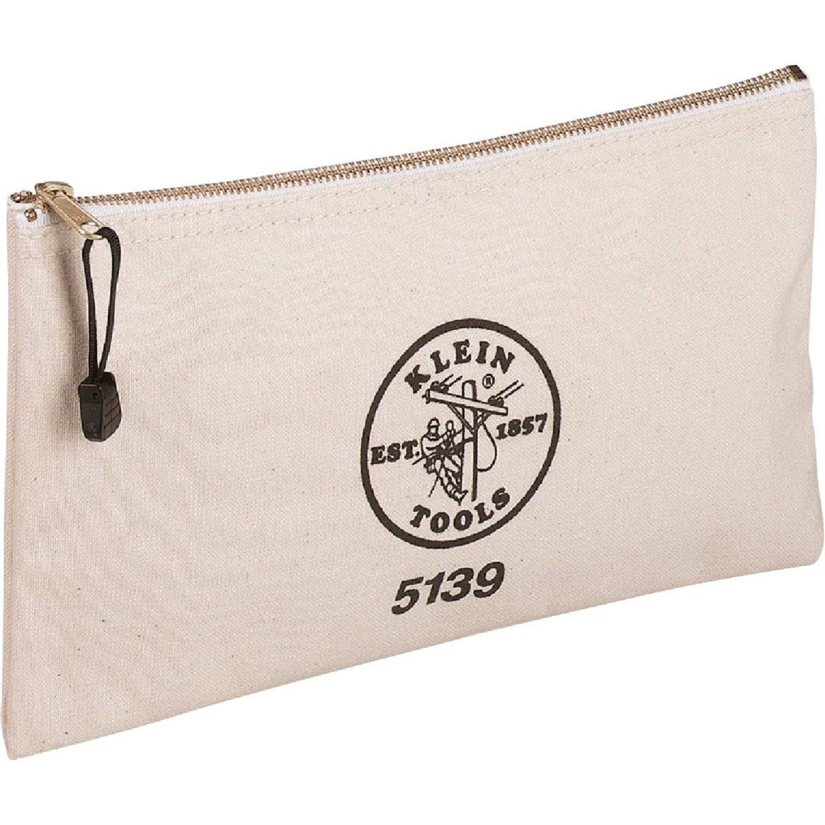 CANVAS ZIPPER BAG - 5139 by Klein Tools Inc