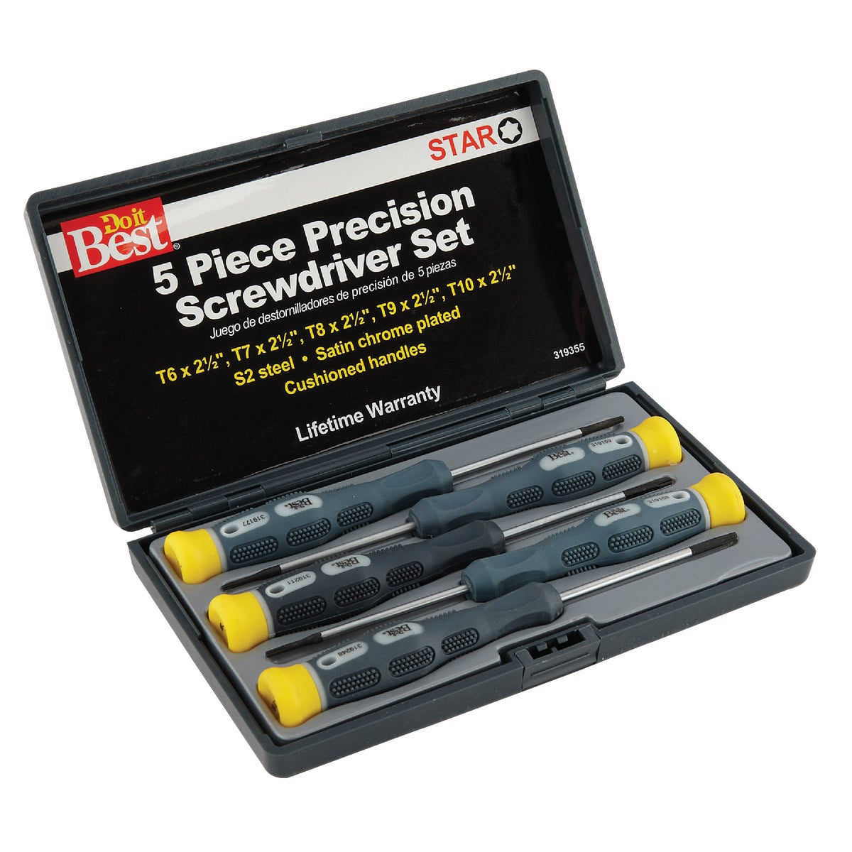 5PC STAR SCREWDRIVER SET - 319355 by Do it Best