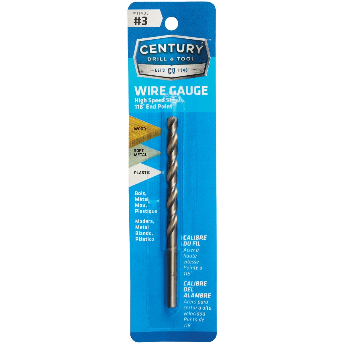 #3 METAL DRILLING BIT - 81103 by Irwin Industr Tool