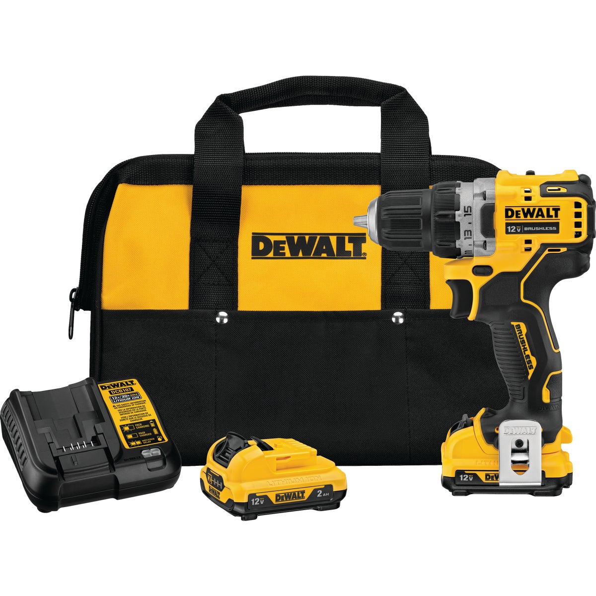 12V 3/8" LI-ION DRILL - DCD710S2 by DeWalt