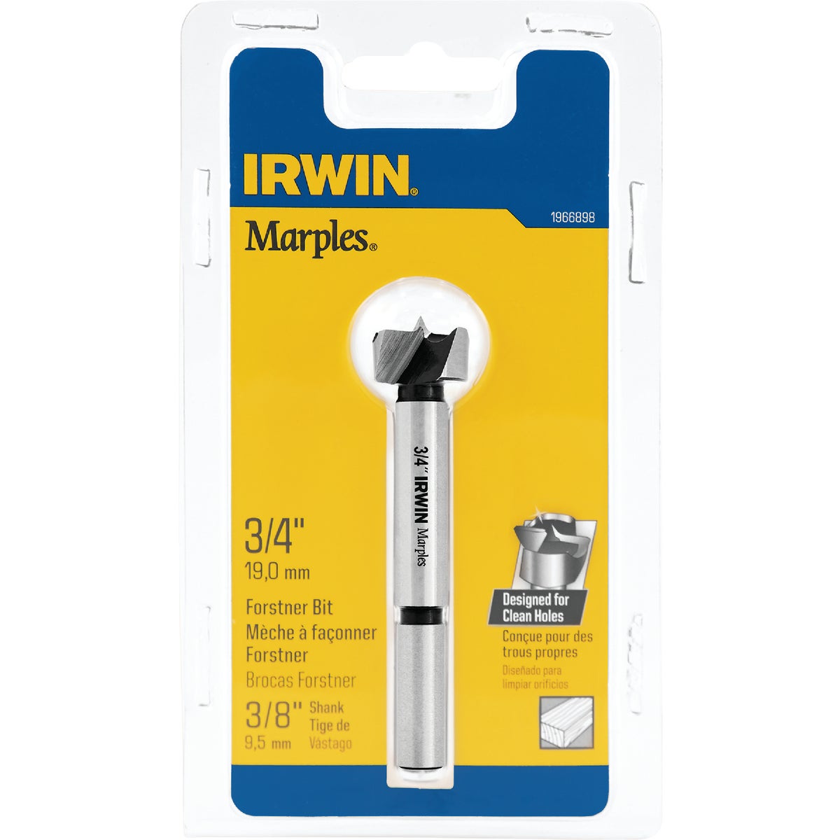 3/4" FORSTNER BIT - 42912 by Irwin Industr Tool