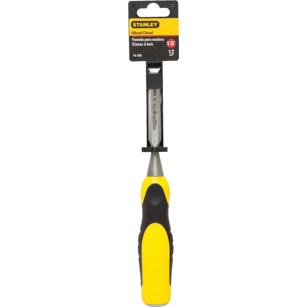 1/2" WOOD CHISEL - 16-308 by Stanley Tools