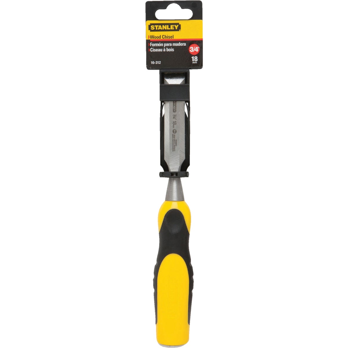 3/4" WOOD CHISEL - 16-312 by Stanley Tools