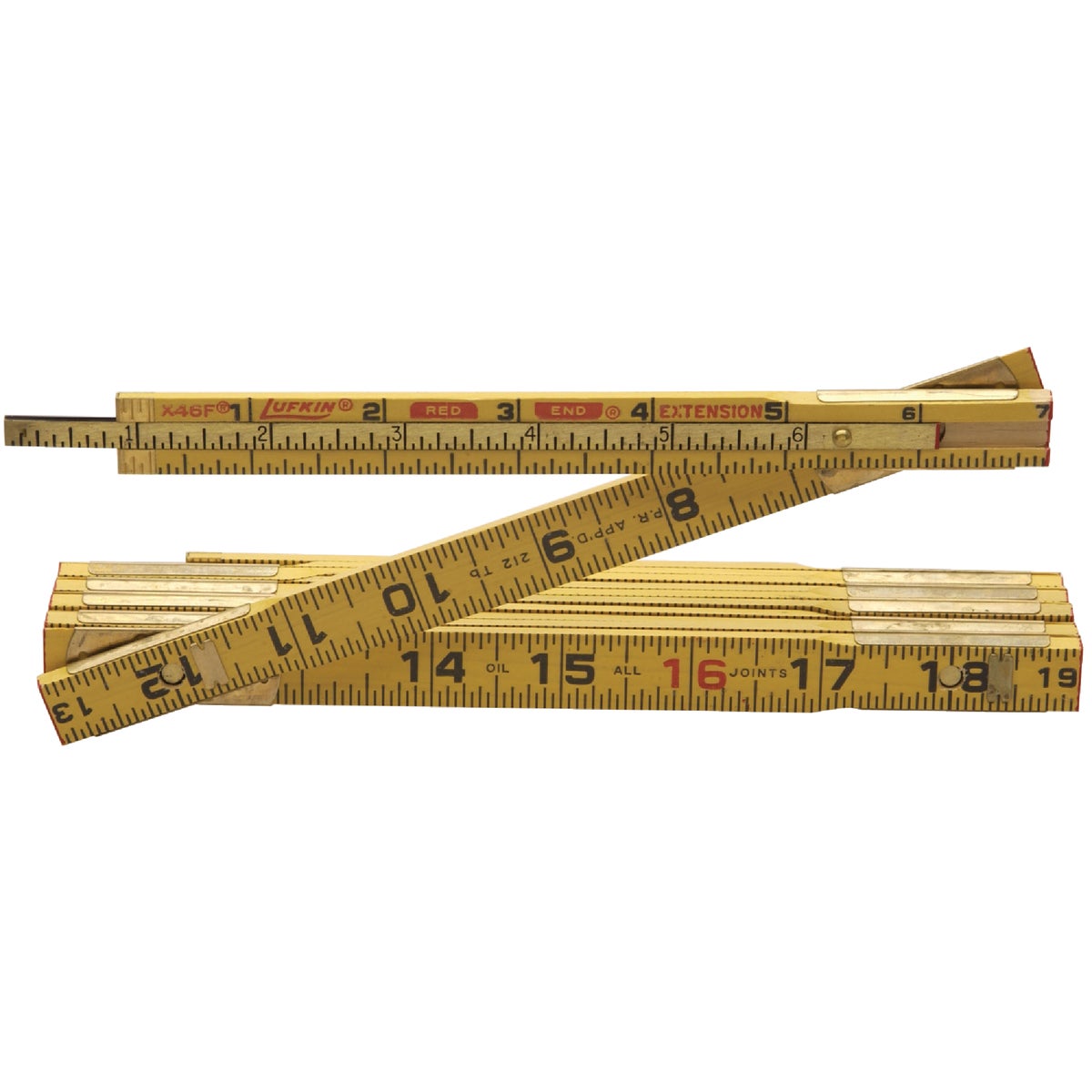 6' WOOD FOLDING RULE - X46FN by Apex Tool Group