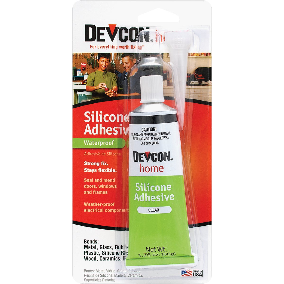 1OZ SILICONE ADHESIVE - 12045 by Permatex Inc