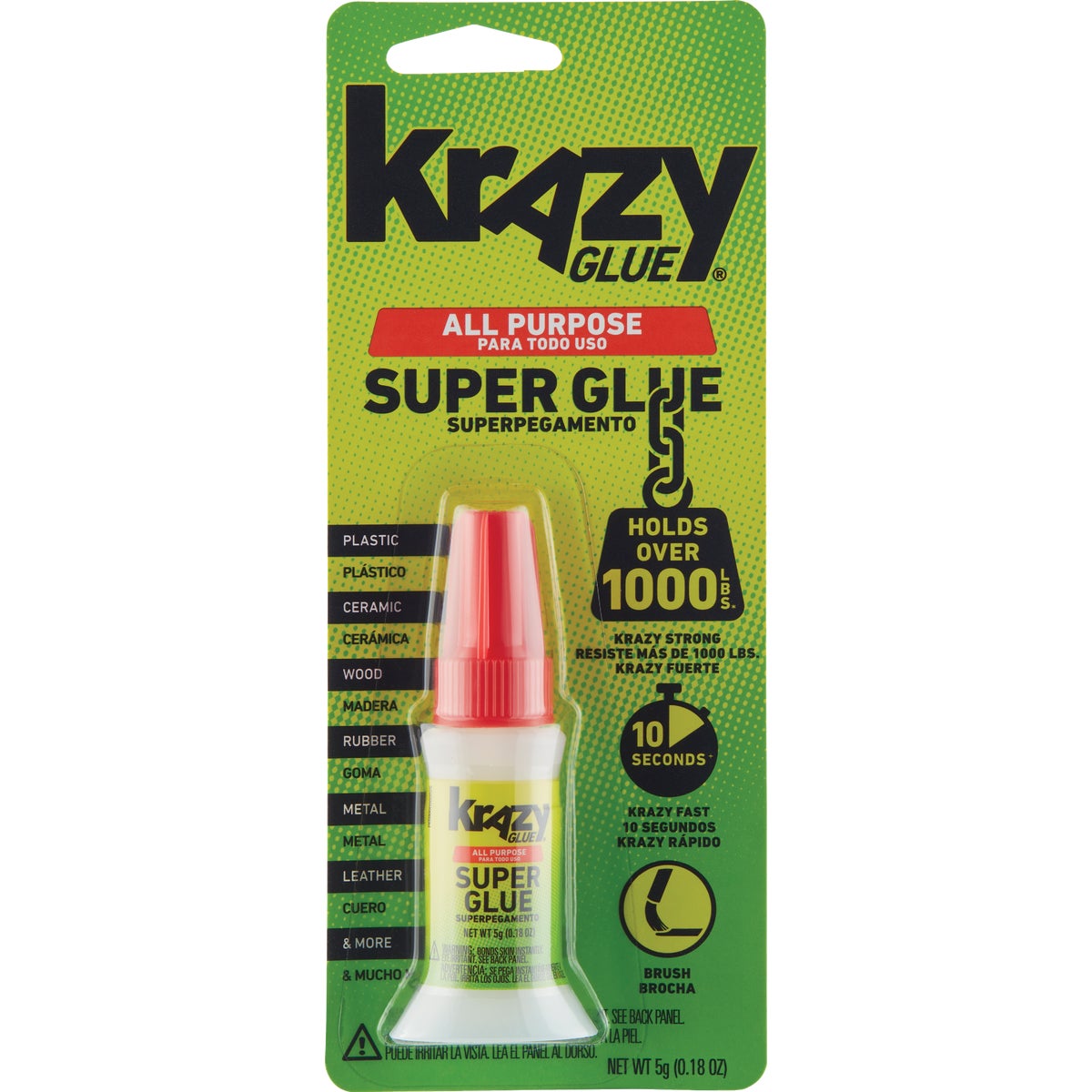 BRUSH-ON KRAZY GLUE - KG92548R by Elmers Products Inc