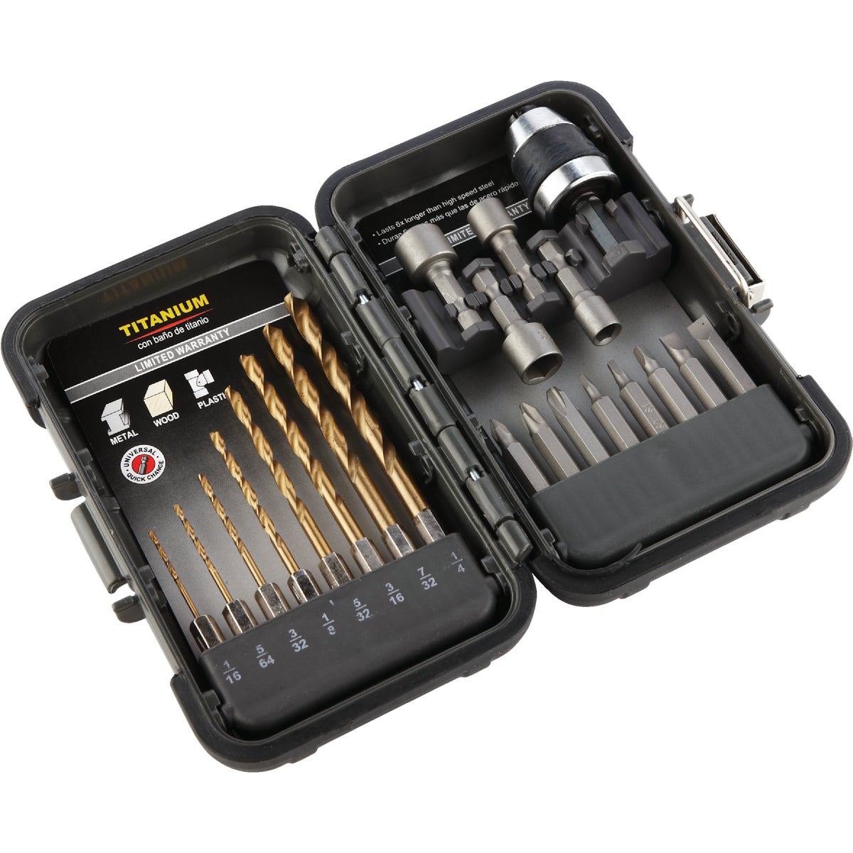 21PC DRILL/DRIVE SET - 421321DB by Mibro/gs