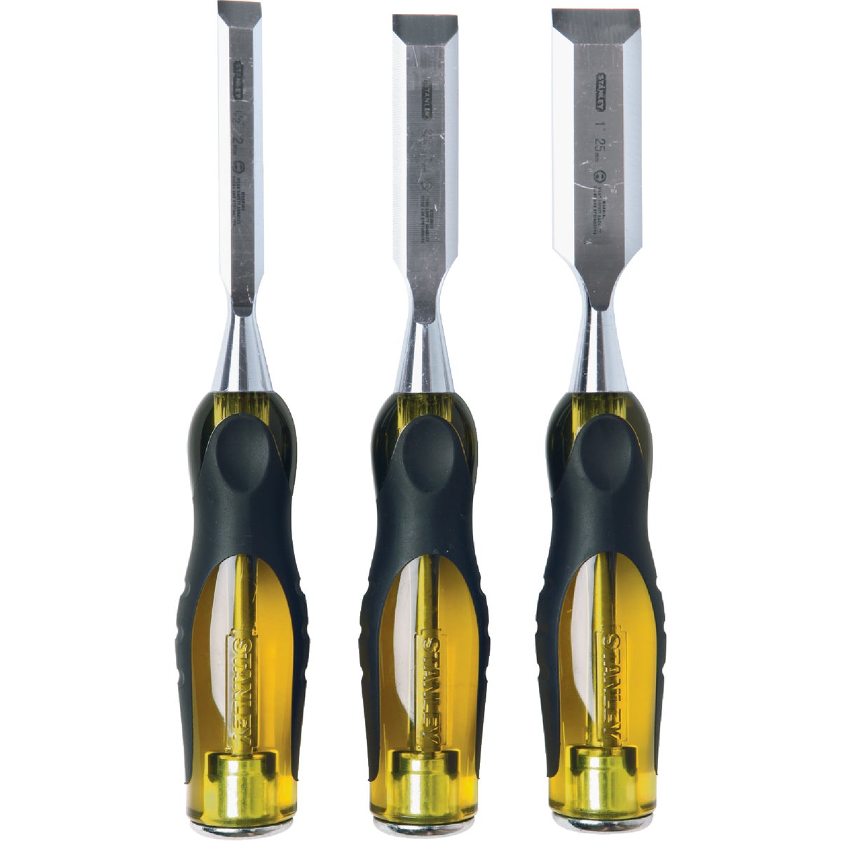 3PC FM WOOD CHISEL SET - 16-970 by Stanley Tools