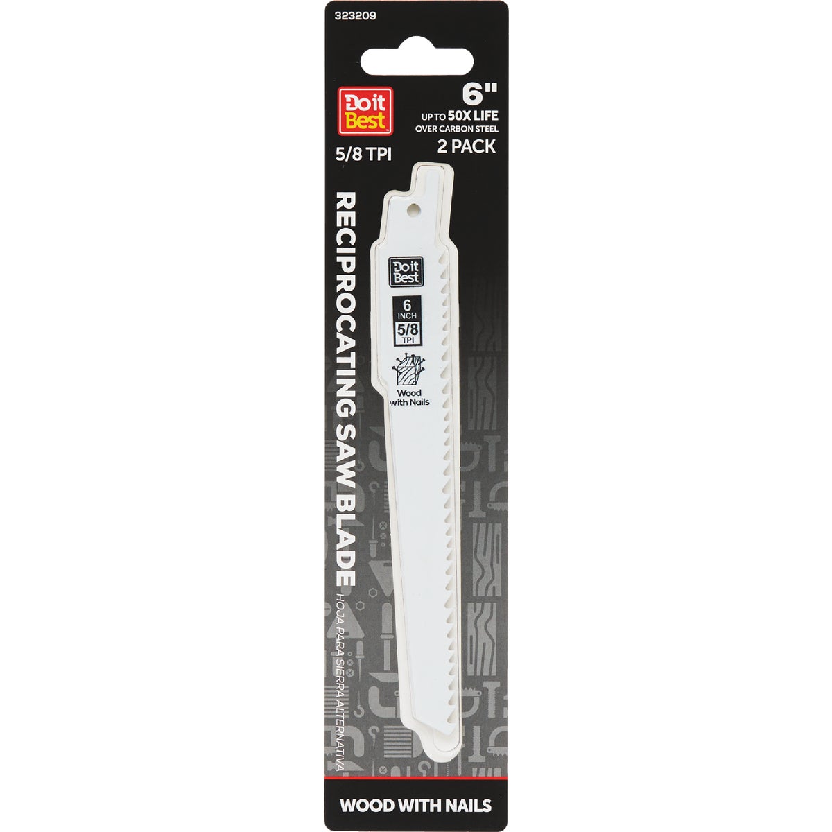 6" RECIP SAW BLADE SET - 822641DB by Mibro/gs