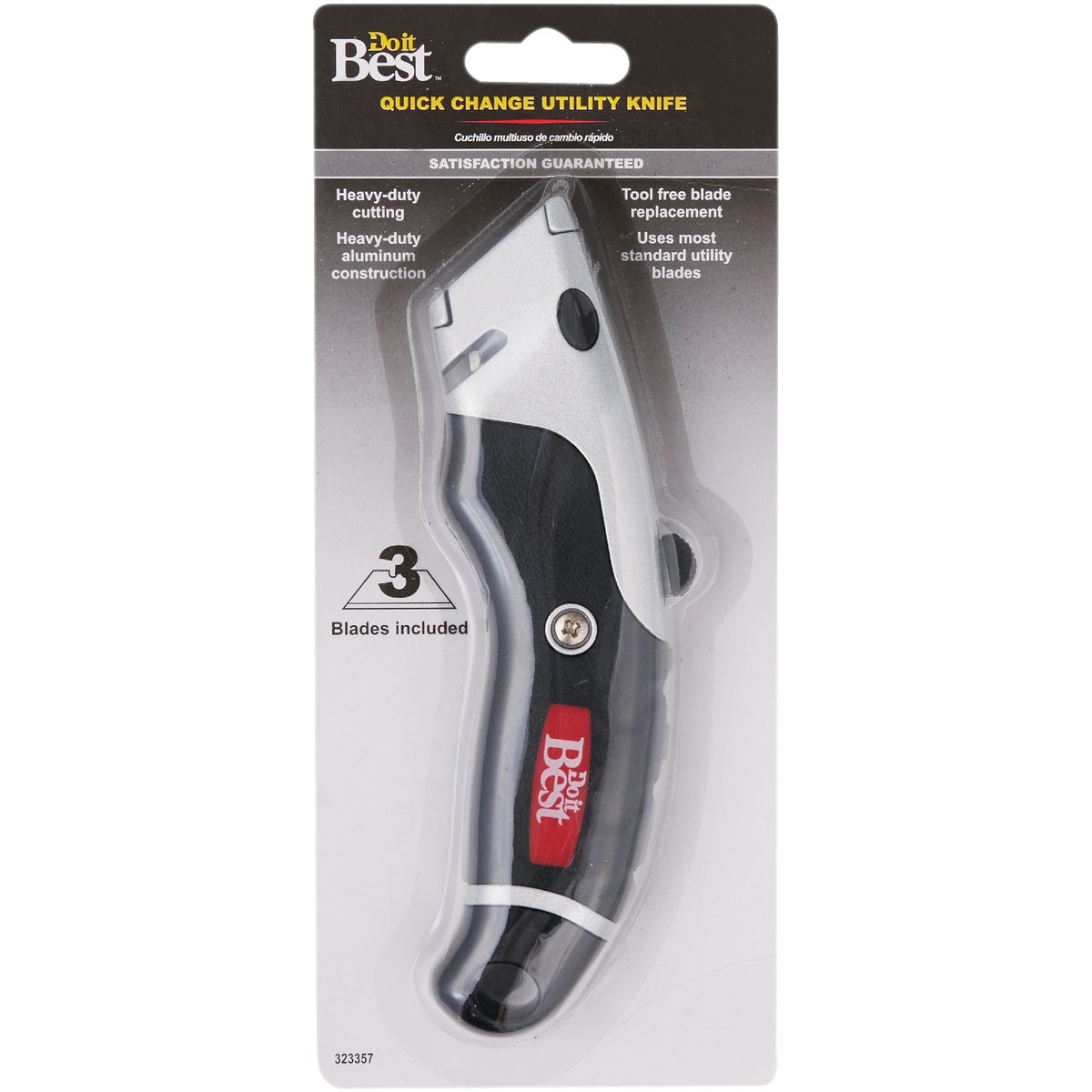 ADJUSTABLE UTILITY KNIFE - 323357 by Do it Best