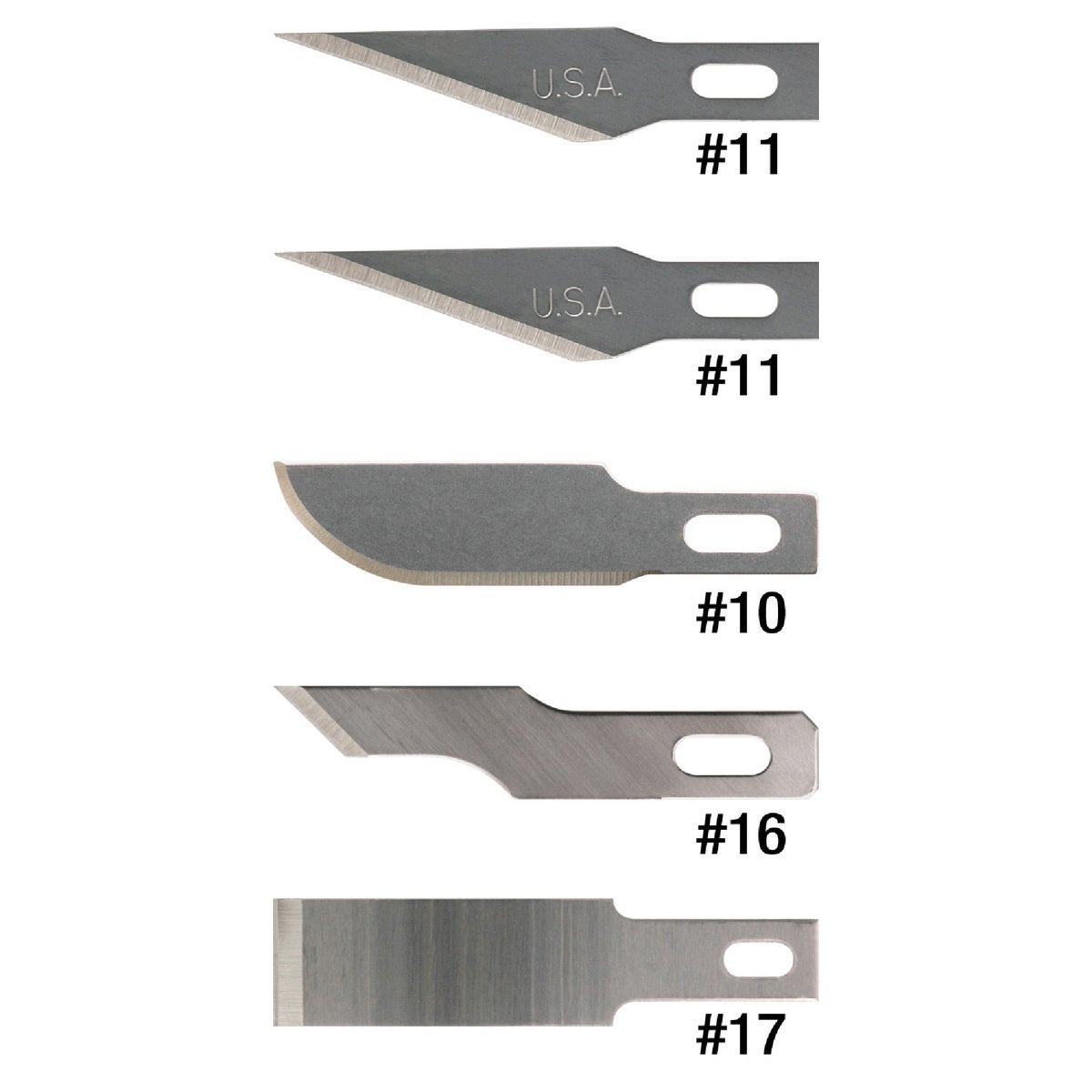 HOBBY BLADE ASSORTMENT - 01-115 by Techni Edge Mfg Corp