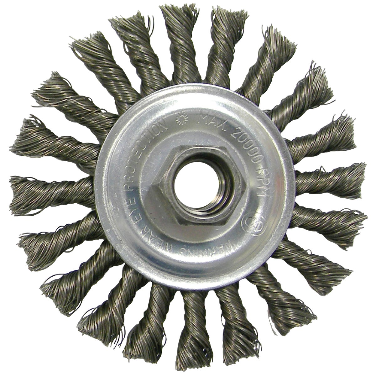 4" KNOT WIRE WHEEL - 36055 by Weiler Corporation