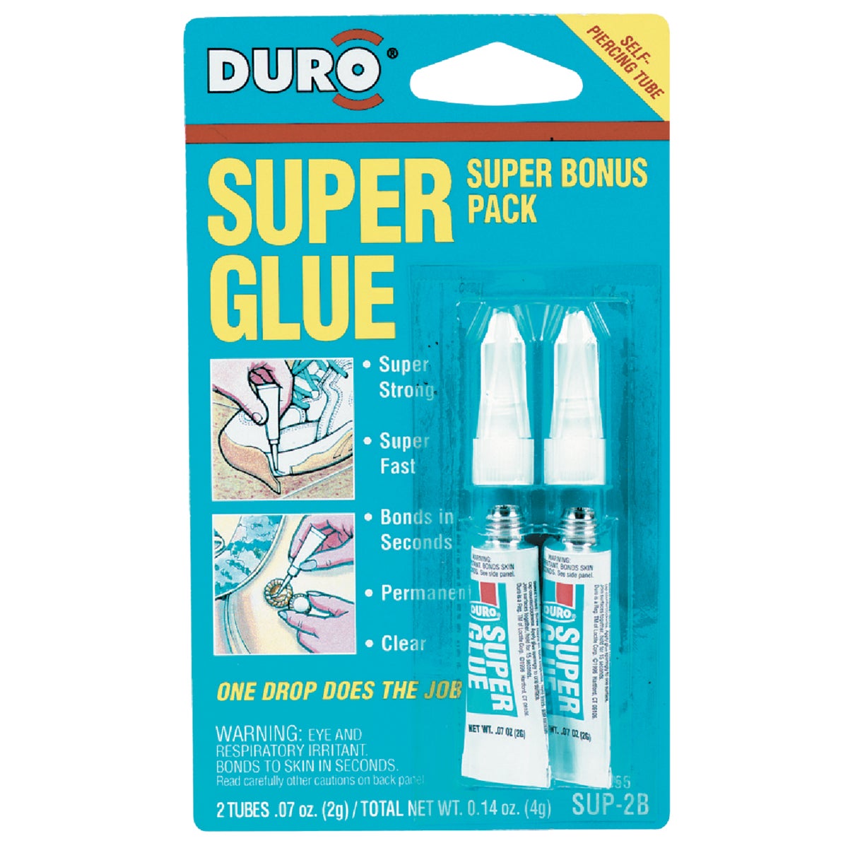 2PK 2GM SUPER GLUE - 1347649 by Henkel Corporation