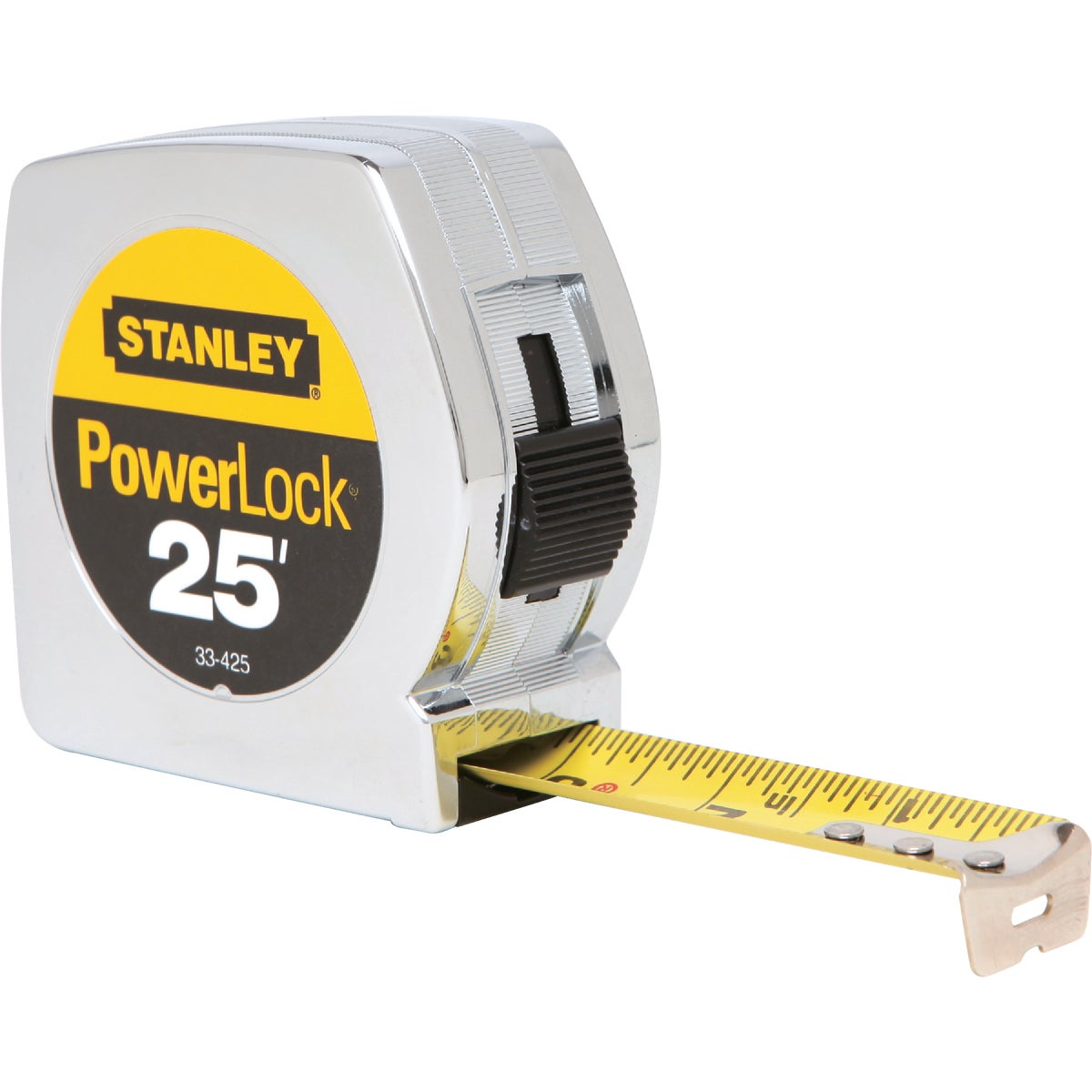 1"X25' CHROME TAPE RULE - 33-425 by Stanley Tools