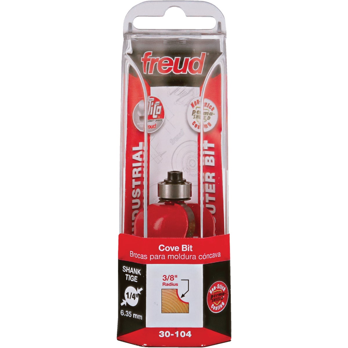 3/8" COVE BIT - 30-104 by Freud Inc