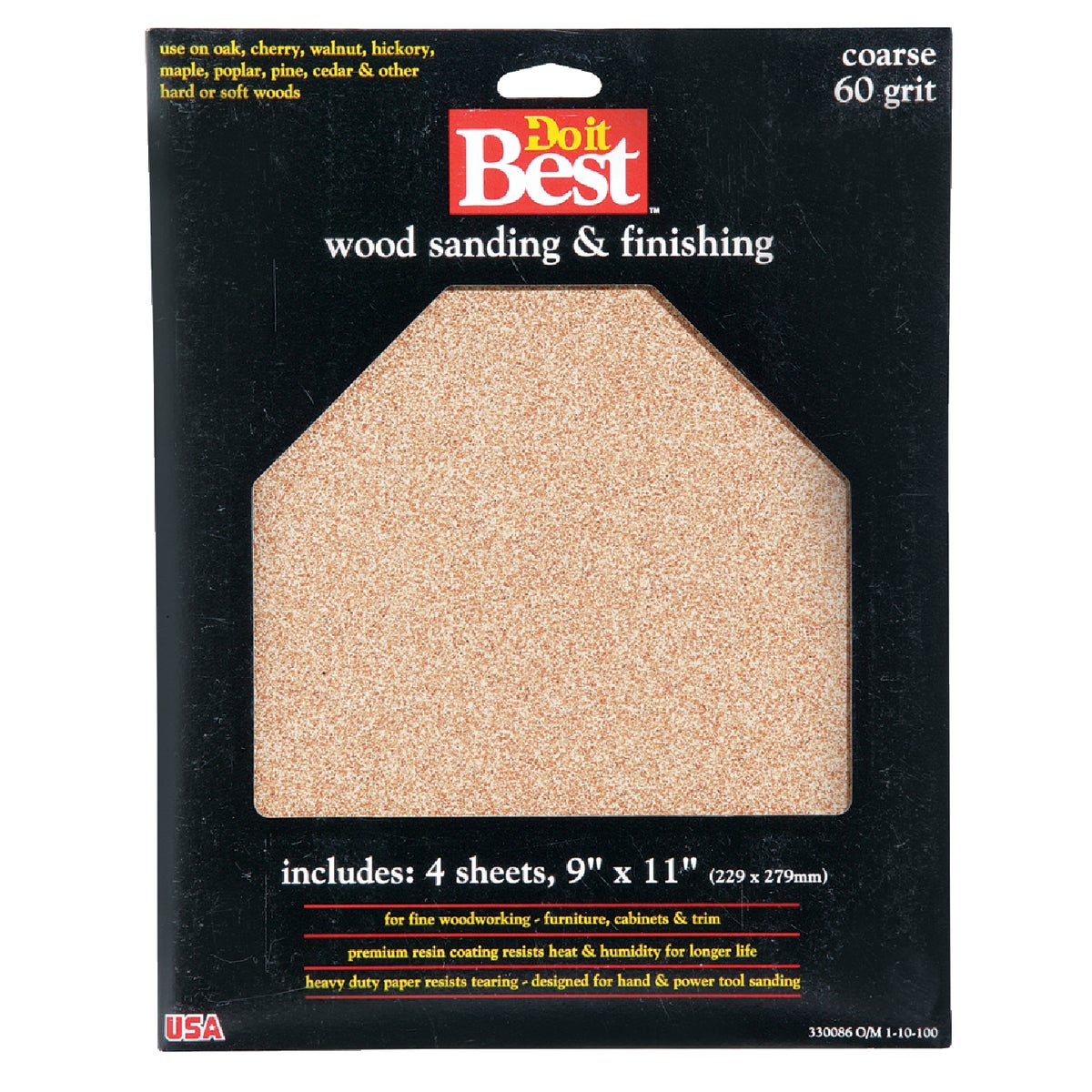 COARSE GARNET SANDPAPER - 330086 by Ali Industries Inc
