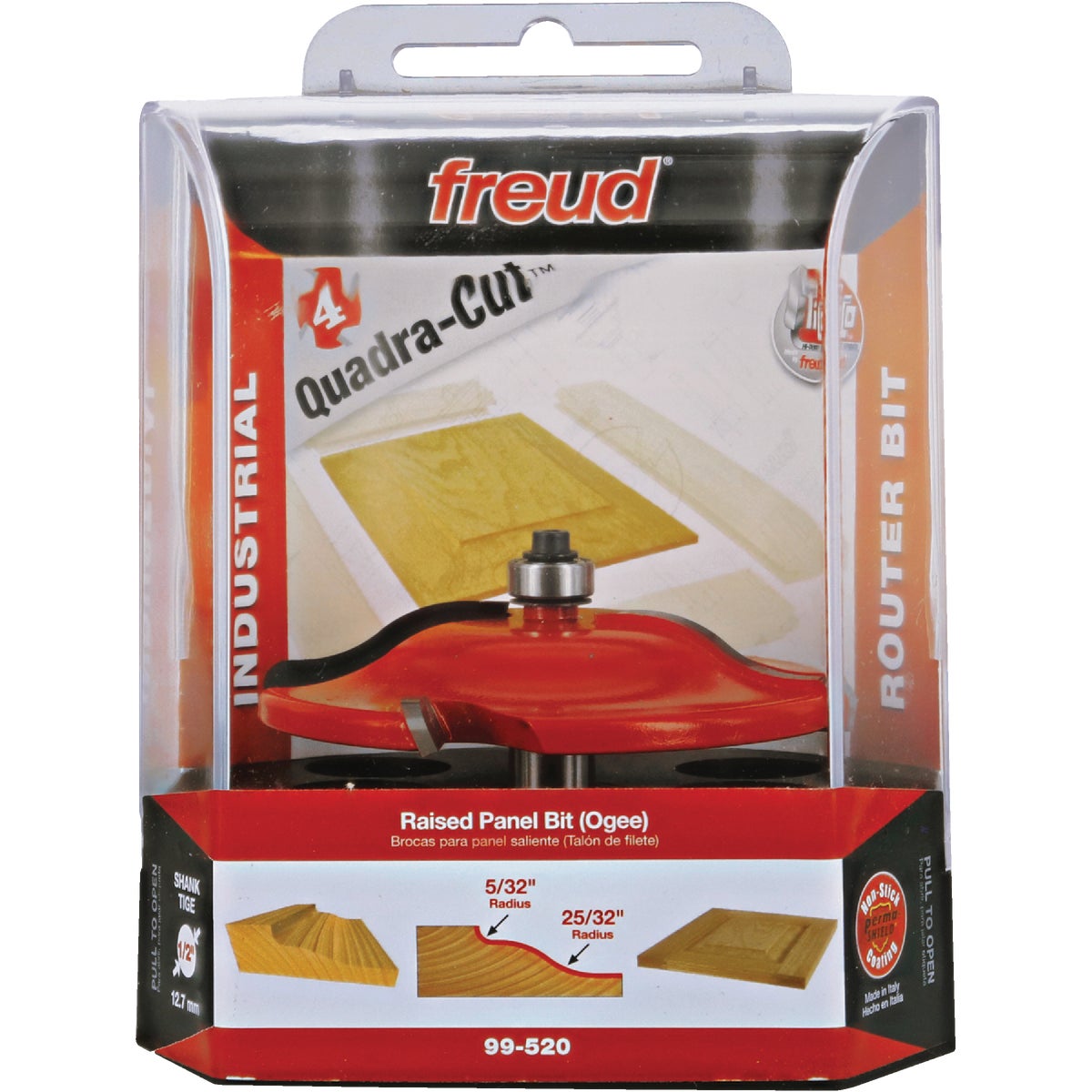 3-1/2" RAISED PANEL BIT - 99-520 by Freud Inc