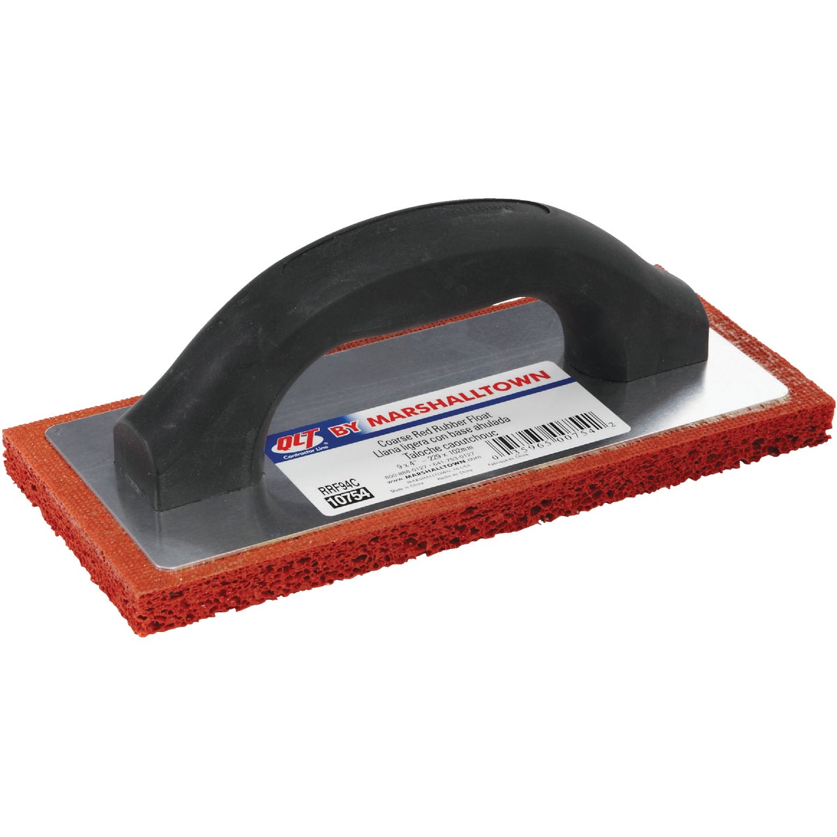 9X4 COARSE RUBBER FLOAT - 10754 by Marshalltown Trowel