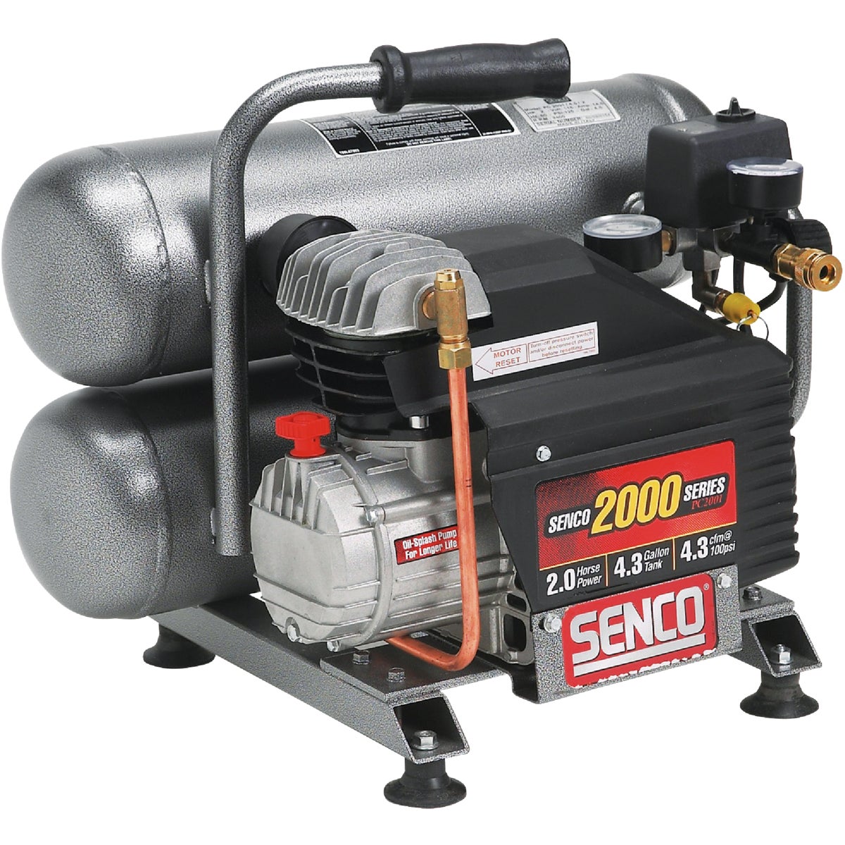 2.5HP 4.3GAL COMPRESSOR - PC1131 by Senco Brands