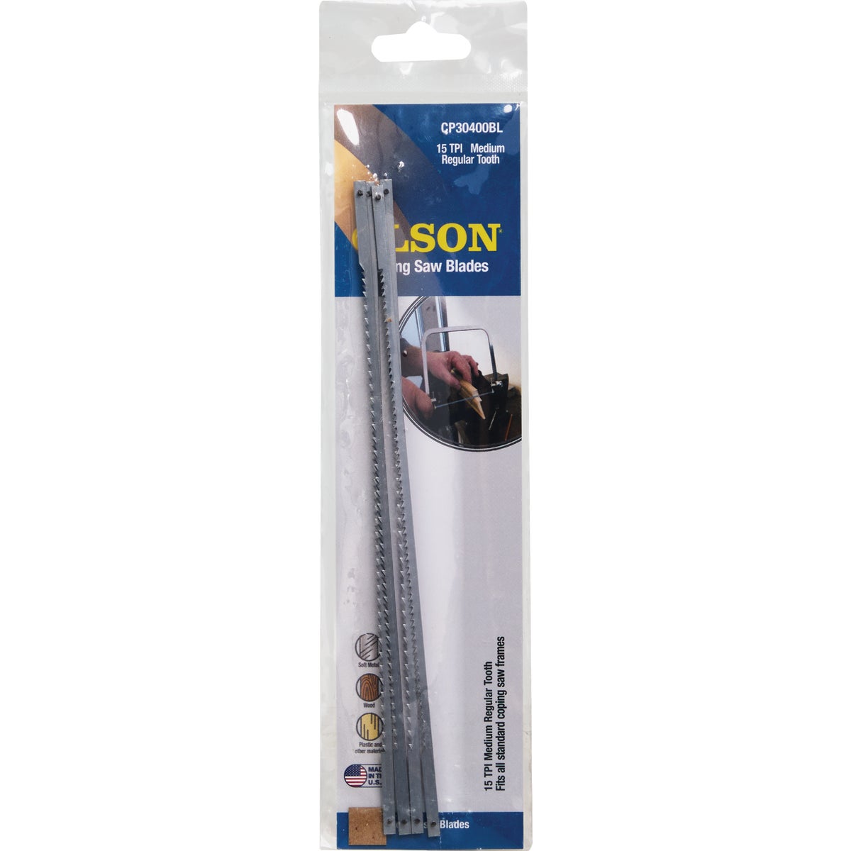 15TPI COPING SAW BLADE - 30400 by Olson Saw Co