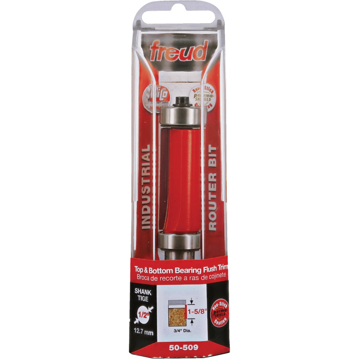 3/4" 2 BEARING FLUSH BIT - 50-509 by Freud Inc
