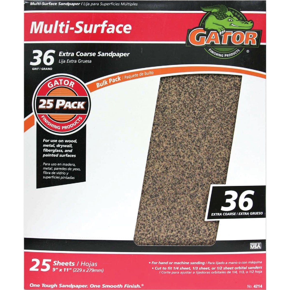 36D A/O SANDPAPER - 03269 by Ali Industries Inc