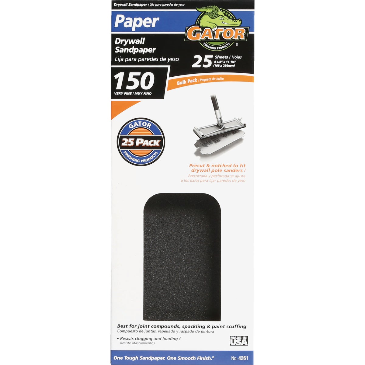 150B DRYWALL SANDPAPER - 03312 by Ali Industries Inc