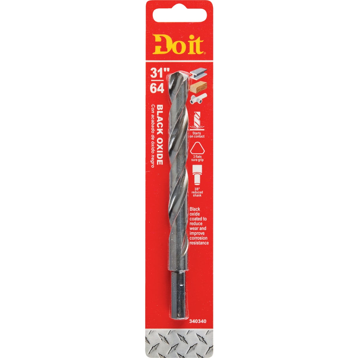 31/64 BL OXIDE DRILL BIT - 325811DB by Mibro/gs