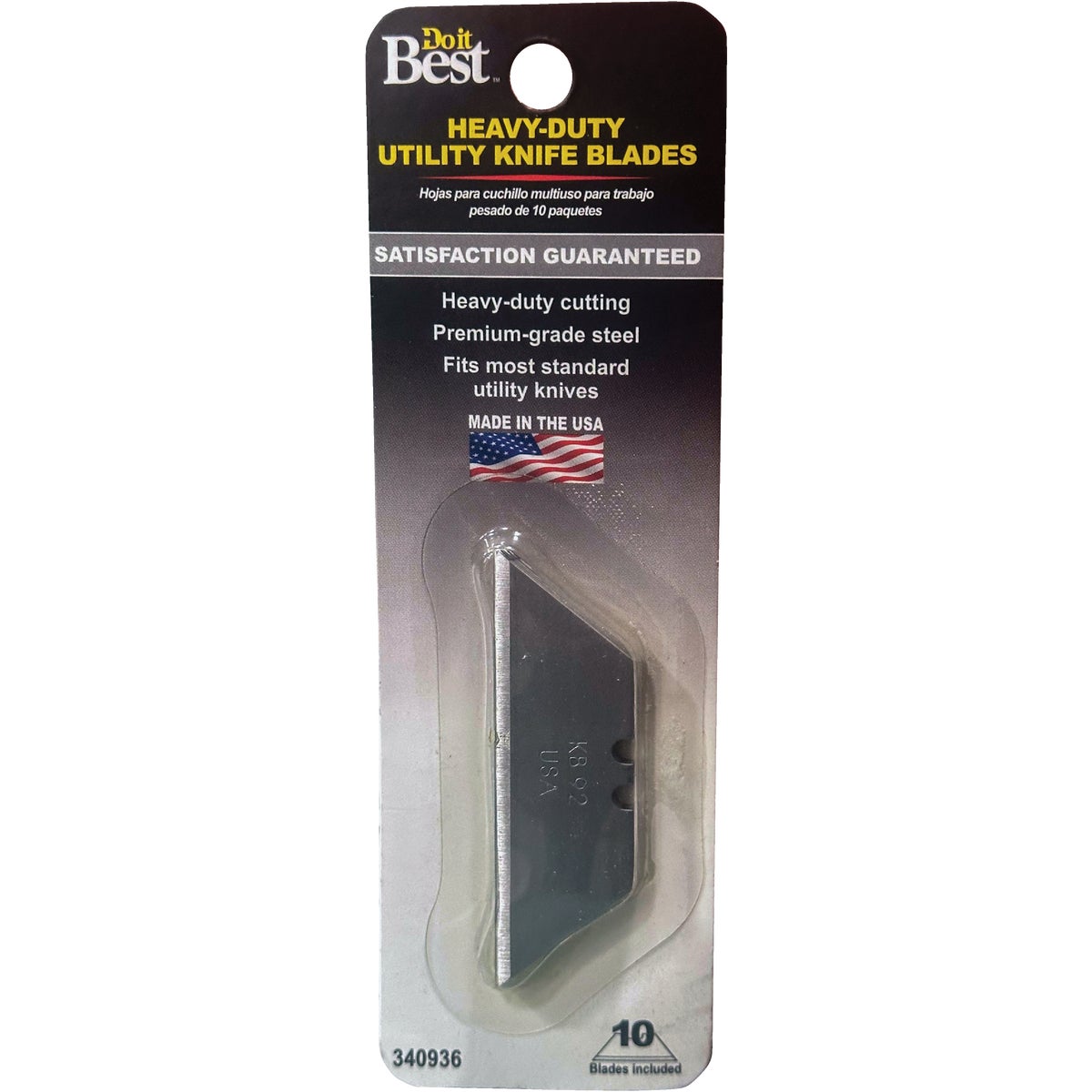 10PK UTILITY BLADES - 340936 by Do it Best