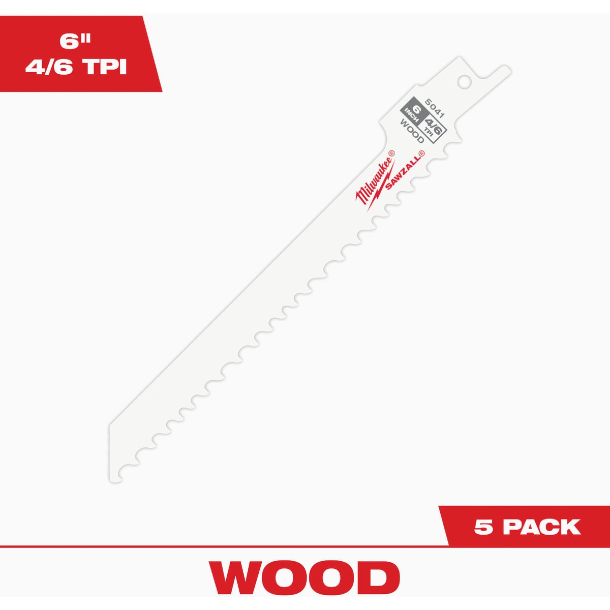 6X1/2X.050 SAWZALL BLADE - 48005041 by Milwaukee Accessory