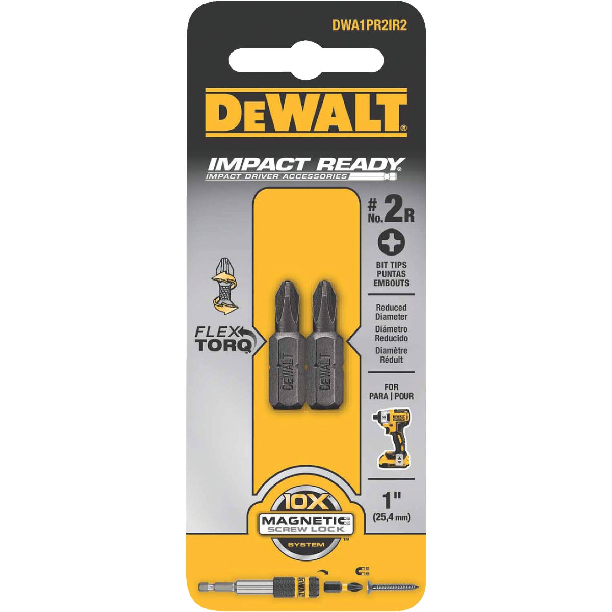 #2 PHIL REDUCED DIA BIT - DW2004IR by DeWalt