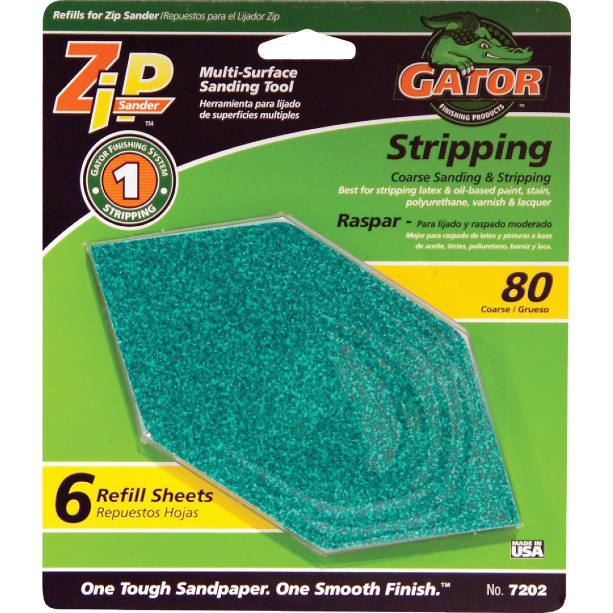 6 PACK 80G ZIP REFILL - 341614 by Ali Industries Inc
