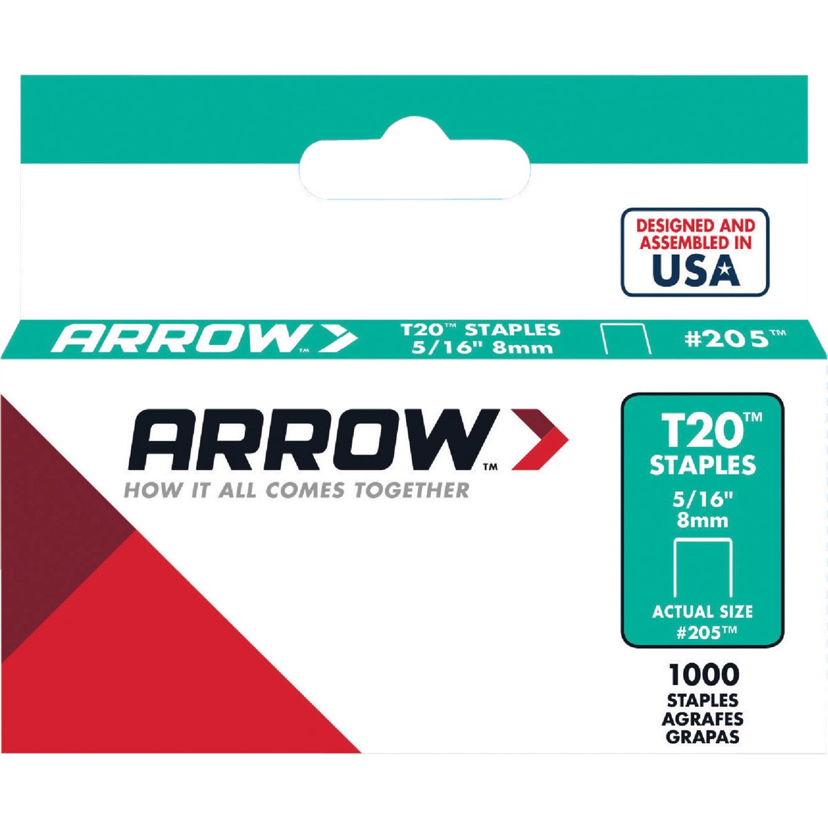 5/16" STAPLE - 205 by Arrow Fastener Co