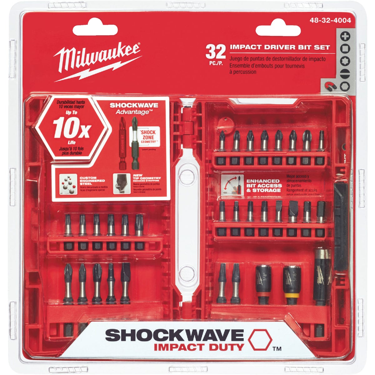 29-piece Impact Bit Set - 48324401 by Milwaukee Accessory