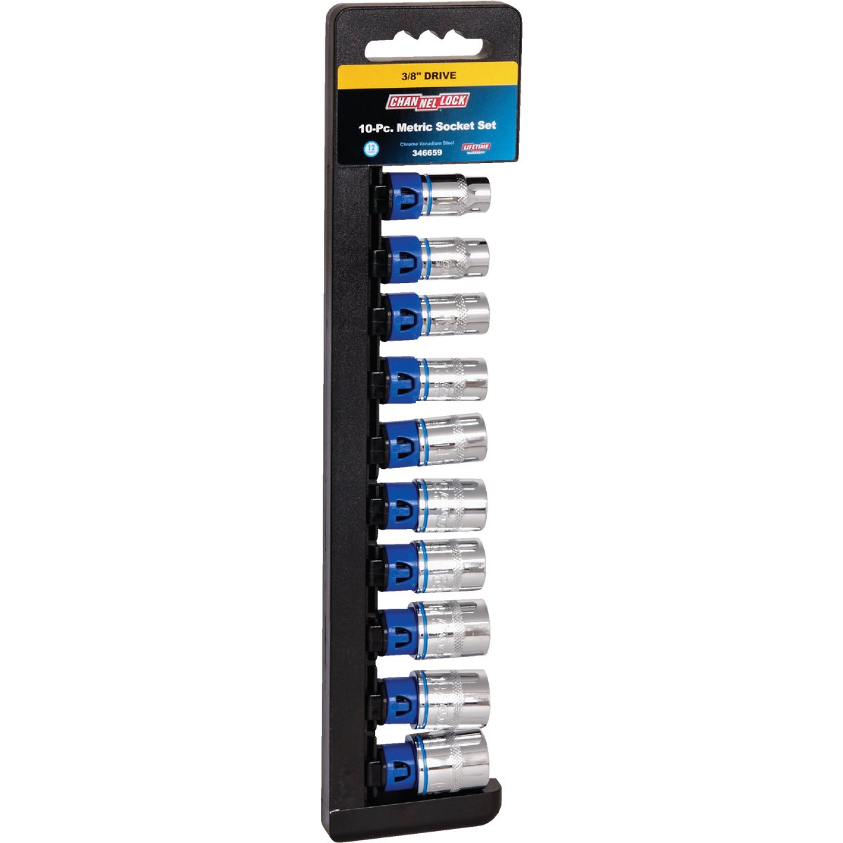10PC 3/8" MET SOCKET SET - 346659 by Danaher Tool Ltd