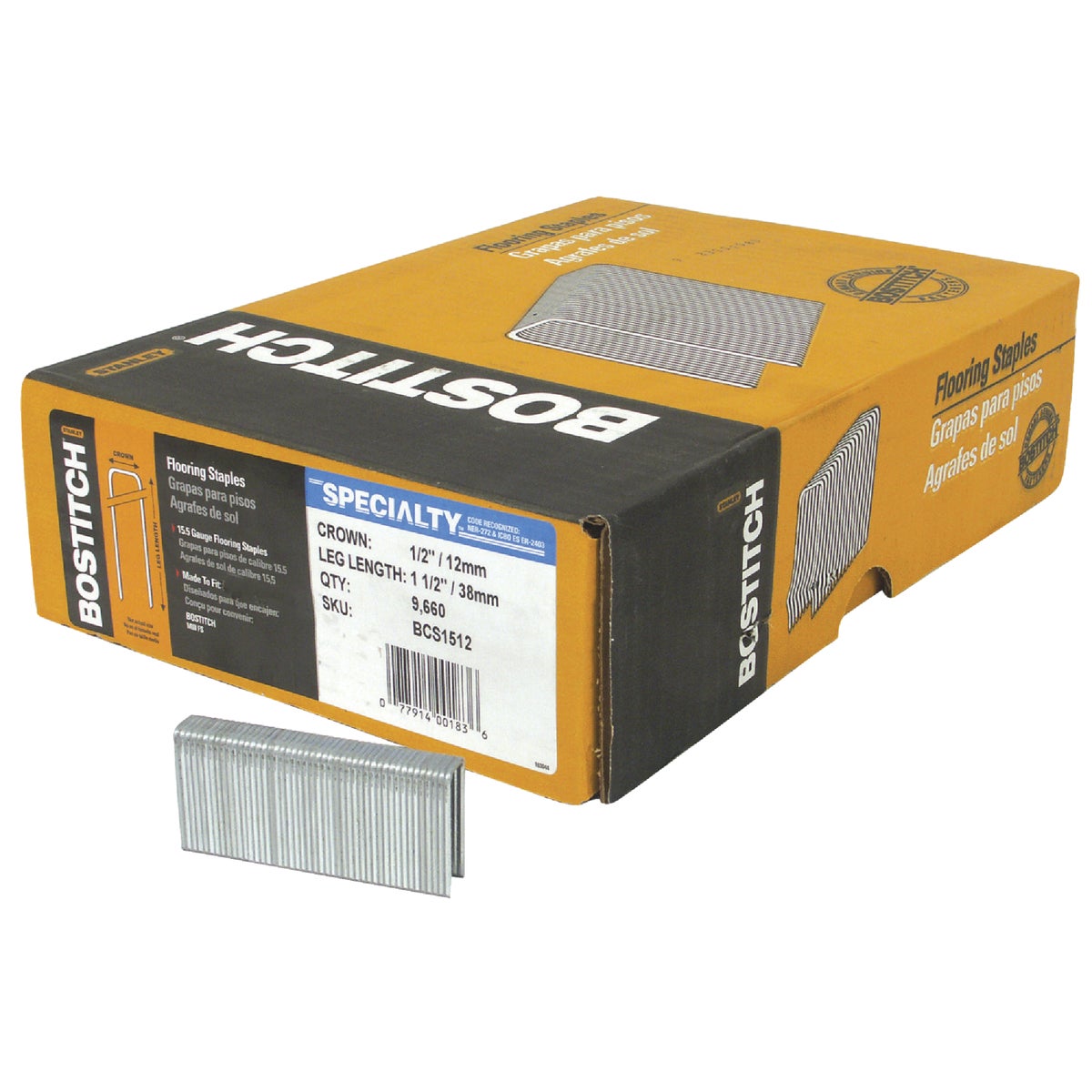 1-1/2" Floor Staple