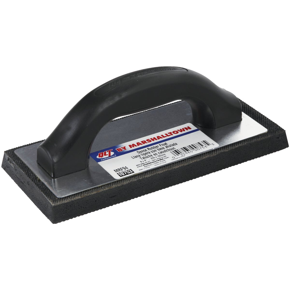 9X4 BLK RUBBER FLOAT - 10753 by Marshalltown Trowel