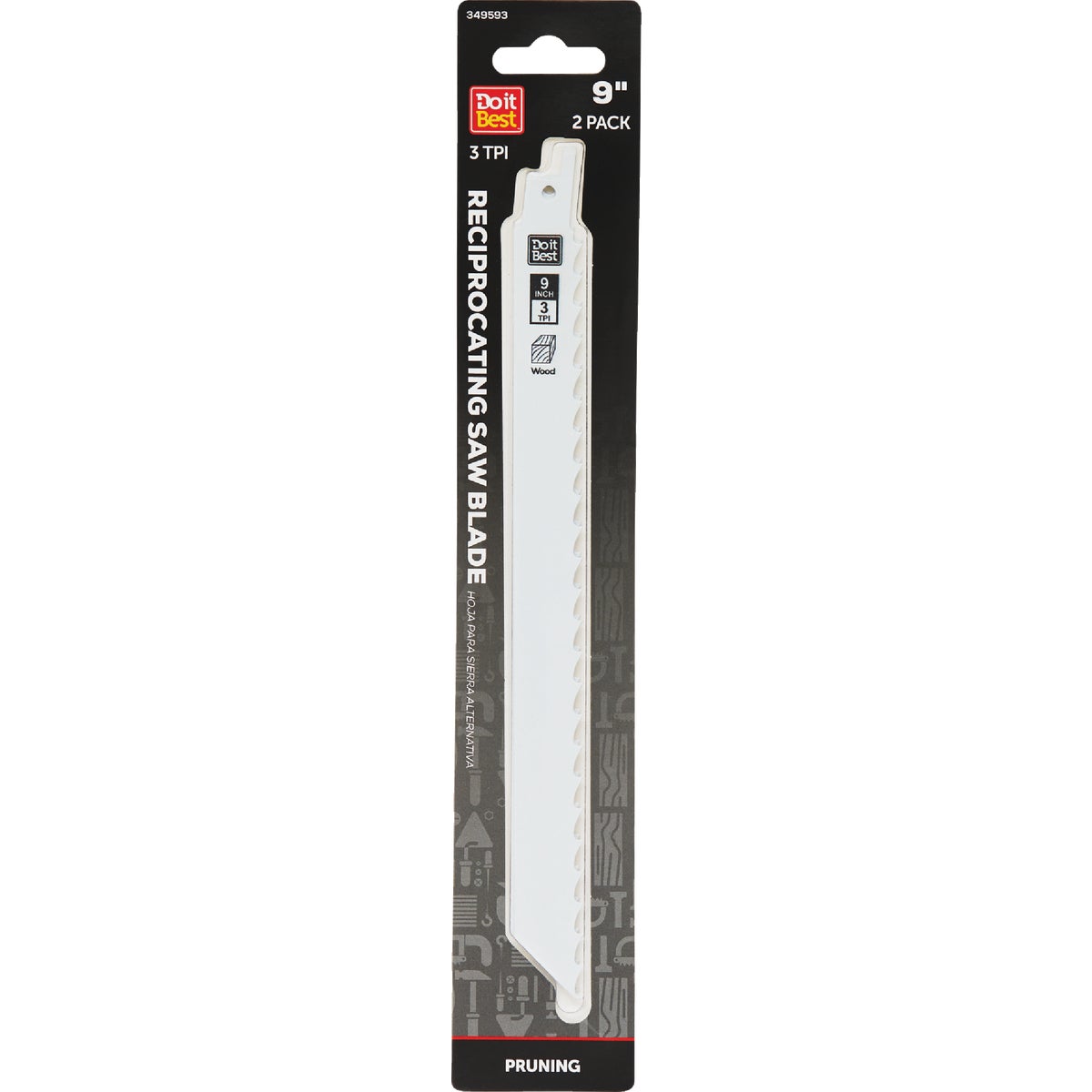 6TPI 9" RECIP SAW BLADE - 822491DB by Mibro/gs